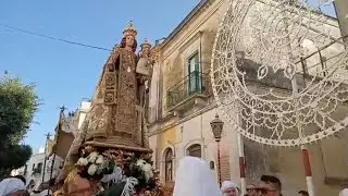 Uscita della Processione dalla Chiesa del Carmine - 16 Luglio 2023