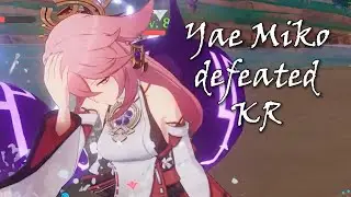 Yae Miko death scenes - Genshin Impact [Korean voice]