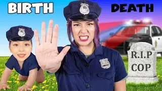 Birth To DEATH of June | Emotional Life of a Cop | Crazy Ideas & Funny Situations By Crafty Hacks