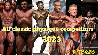All Classic physique olympia winners 2023|Mr Olympia 2023|Classic physique 2023 competition