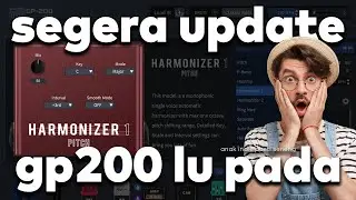 ADA HARMONIZER DI VALETON GP-200 - Update Firmware GP-200 v.1.6.3 | Vlog BR