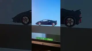 Lamborghini Sesto Elemento Crashable In Algodoo Car By @MrTanSiannior