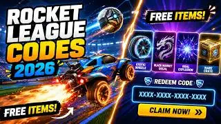 Rocket League Codes 2026 🔥 New Redeem Codes for Free Items