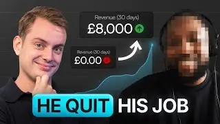 He Quit His 9-5 After Making $8,000/Month With AI YouTube Automation