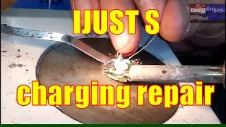 iJUST S charging repair Eleaf / не заряжается РЕМОНТ РАЗЪЕМА