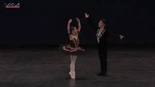 Satanella pas de deux, Nina Miró (8 yo) Asier Batista (11 yo) - 2 place YAGP Barcelona 2019