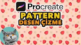 PROCREATE ile PATTERN DESEN ÇİZME!  | Draw pattern design on Procreate #Procreate #pattern #textile