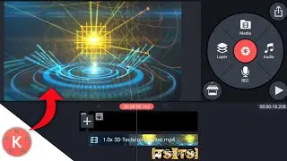 How to Make 3D Logo Animation intro in kinemaster