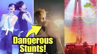 TXT Worries Fans With “Dangerous” Stunts In ACT: PROMISE world tour KSPO Dome in Seoul Concert