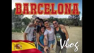Three foreigners on trip in Barcelona [Travel Vlog]