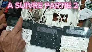les partitions alarme TELETEK partie 1/2