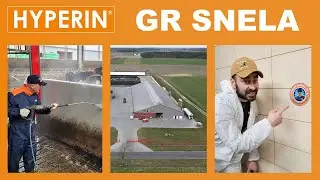 GR SNELA - mycie hali hodowlanej środkiem GRIMALL PF | Hyperin