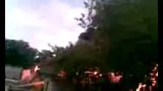 Самара.Пожар. Горит воинская часть на Мичурина