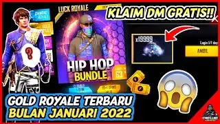 BOCORAN GOLD ROYALE FF TERBARU JANUARI 2022- EVENT GRATIS & INFO UPDATE FREEFIRE LAINYA