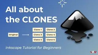 All about the Clones | Inkscape Tutorial for Beginners