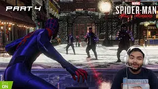 Marvel's Spider Man Miles Morales Pc Hindi Walkthrough Gameplay Part 4 - PROWLER (RTX ON)[FULL GAME]