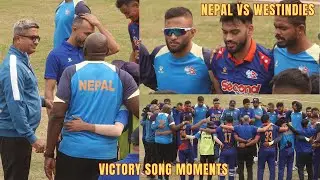 Monty Sir Singing Rato ra Chandra | Monty Sir urge Roderick and Nepal Cricket Team for Victory Song