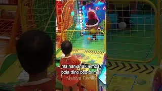 Mainan Anak Lempar Bola Dino Pop
