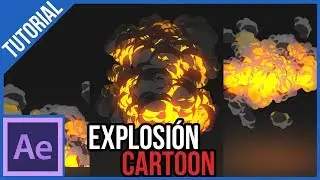 Explosiones Cartoon  en After Effects  || Tutorial