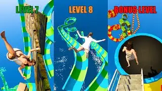 Amanda Water Slide Level 7, Level 8 & BONUS Level