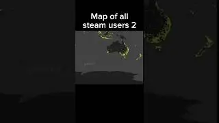 Map of all steam users