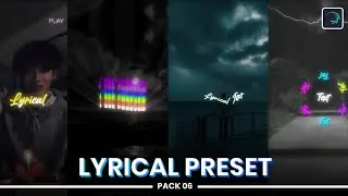 Instagram Trending Lyrical Preset Pack 06 l Includes 15+ New Text Animations | Alight Motion