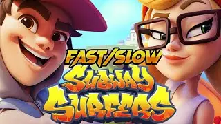fast/slow subway surf on Android || subway surf #gamexme #gaming #subwaysurfers