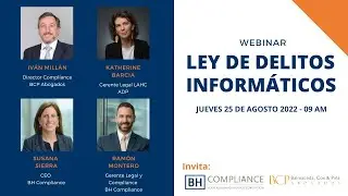 Webinar Ley de Delitos Informáticos
