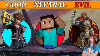 Every Super Smash Bros Ultimate Character Ranked from Good to Evil (DLC Included) CameronAllOneWord