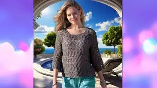 Be a queen! 25 knitted jumper patterns with pattern diagrams