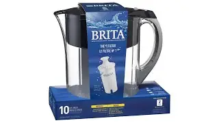 Brita Water Pitcher with 1 Filter, Large 10 Cup