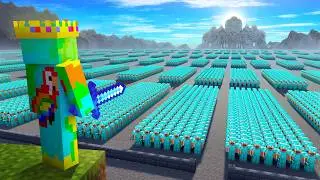 I Created the World's Largest Minecraft Army