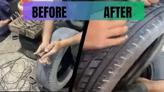 WOW : Old Tyre to New Tyre Techniques