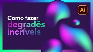 Criando degradês (gradients) abstratos no Illustrator