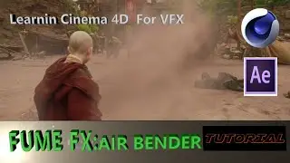 Fume Fx AIR BENDER: CINEMA 4D R21 TUTORIAL.
