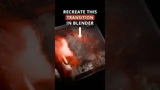How To Create CD Portal Transition in Blender Tutorial