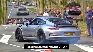 PORSCHE Memorycard DROP! LOUD Launches, Powerslides, Close Calls And More!