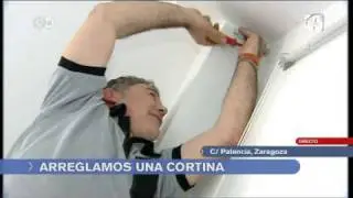 Colocar riel de cortina