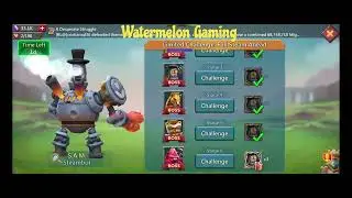 Lords Mobile Limited Challenge: Full Steam Ahead Steambot stage 6