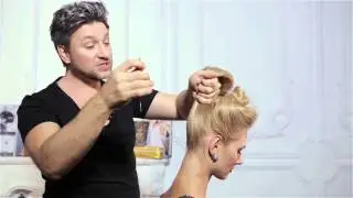 Новый урок от Руслана Татьянина! Как собрать волосы в высокий тугой и 