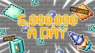 How I Made 5M a Day By Doing NOTHING | Hypixel Skyblock