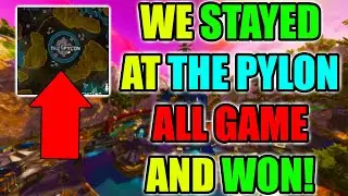 WE STAYED AT THE PYLON THE WHOLE GAME AND WON!
