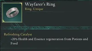Wayfarer's Ring Unique Location Guide (Health & Essence) - Avowed