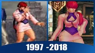 Evolution of Shermie [The King of Fighters] (1997-2018)