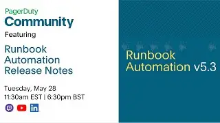 Runbook Automation Release Notes v5.3