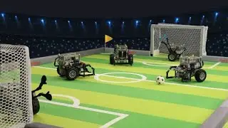 Orange Tart: LEGO-compatible Soccer Robot for Fun and STEM