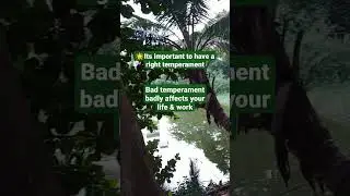 Right temperament is important, we should. #motivation #happiness #motivational #life #goals