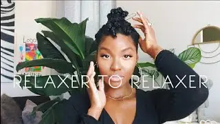 Relaxer to Relaxer DETAILED routine| April Sunny
