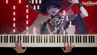 Scaramouche Boss Theme (Genshin Impact 3.2 OST - Piano Cover by Pianothesia)