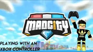 Roblox Mad City 4K 60FPS - Playing with an XBOX controller